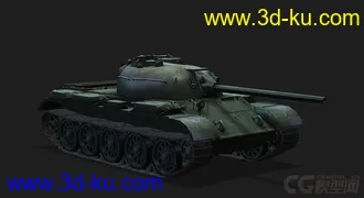 3D打印模型美国_T34重型坦克二代的图片