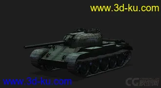 3D打印模型美国_T34重型坦克二代的图片
