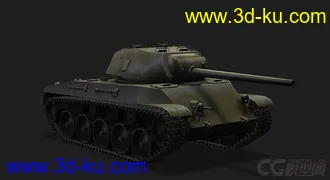 3D打印模型美国_T49轻型坦克的图片