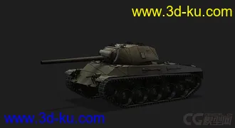 3D打印模型美国_T49轻型坦克的图片