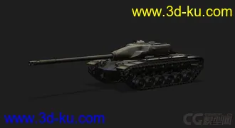 3D打印模型美国_T54E1中型坦克的图片