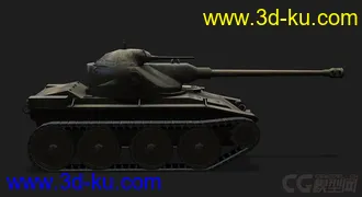 3D打印模型美国_T71轻型坦克的图片