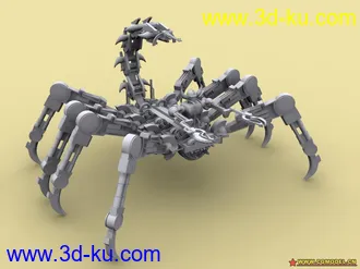 3D打印模型机械蝎子的图片
