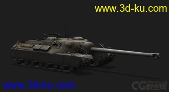 3D打印模型美国_T95超重型突击炮的图片