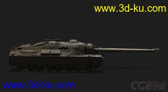 3D打印模型美国_T95超重型突击炮的图片