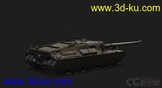 3D打印模型美国_T95超重型突击炮的图片