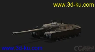 3D打印模型美国_T95超重型突击炮的图片