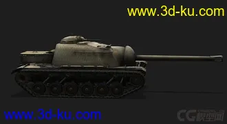 3D打印模型美国_T110E3坦克的图片