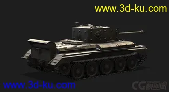 3D打印模型英国_Cromwell巡洋坦克的图片