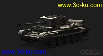 3D打印模型英国_Cromwell巡洋坦克的图片