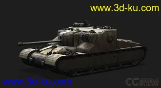 3D打印模型英国_AT_15A自行反坦克炮的图片