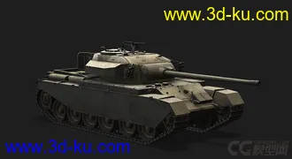 3D打印模型英国_Centurion_Mk3逊邱伦主战坦克的图片