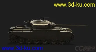 3D打印模型英国_Centurion_Mk3逊邱伦主战坦克的图片
