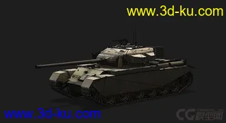 3D打印模型英国_Centurion_Mk3逊邱伦主战坦克的图片