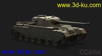 3D打印模型英国_Centurion百夫长坦克的图片