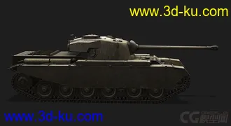 3D打印模型英国_Centurion百夫长坦克的图片