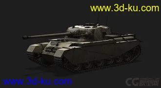 3D打印模型英国_Centurion百夫长坦克的图片