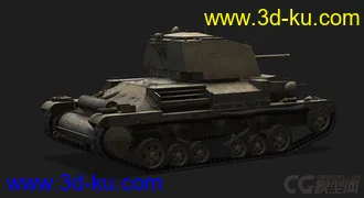 3D打印模型英国_Cruiser_Mk_II巡洋坦克的图片