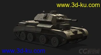 3D打印模型英国_Cruiser_Mk_IV巡航坦克的图片