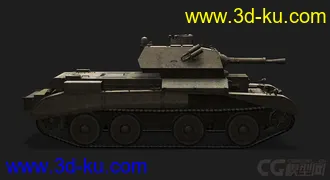 3D打印模型英国_Cruiser_Mk_IV巡航坦克的图片