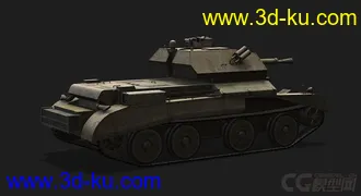 3D打印模型英国_Cruiser_Mk_IV巡航坦克的图片