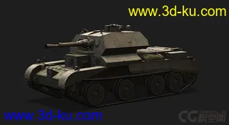 3D打印模型英国_Cruiser_Mk_IV巡航坦克的图片