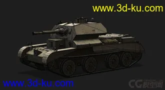 3D打印模型英国_Cruiser_Mk_IV巡航坦克的图片
