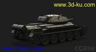 3D打印模型英国_Crusader十字军式坦克的图片