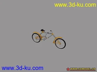 3D打印模型经典你自行车绑定，想要的拿去吧的图片