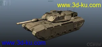 3D打印模型M84a tank的图片