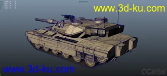 3D打印模型M84a tank的图片