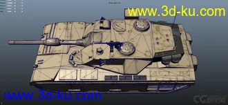 3D打印模型M84a tank的图片