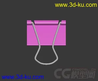 3D打印模型一个小夹子的图片