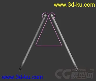 3D打印模型一个小夹子的图片