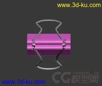 3D打印模型一个小夹子的图片