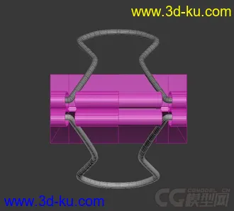 3D打印模型一个小夹子的图片