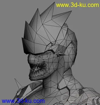 3D打印模型怪物 异形战士的图片