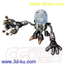 3D打印模型【数码宝贝】分子兽的图片