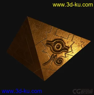3D打印模型千年积木和一把剑的图片