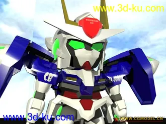 3D打印模型SD Gundam OO的图片