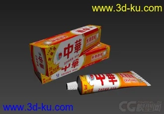 中华牙膏模型的图片