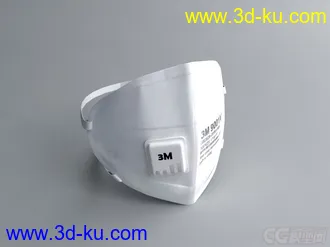 3D打印模型3M口罩的图片
