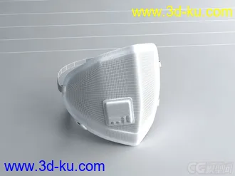 3D打印模型3M口罩的图片