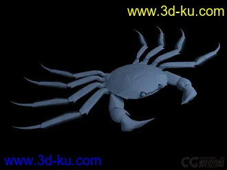 3D打印模型大闸蟹的图片