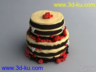 3D打印模型蛋糕的图片