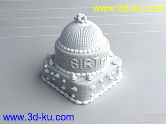 3D打印模型蛋糕的图片