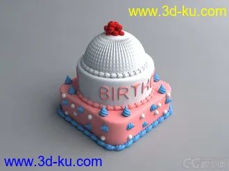 3D打印模型蛋糕的图片