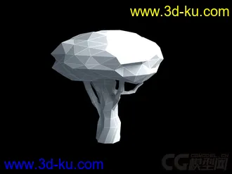 3D打印模型卡通树的图片