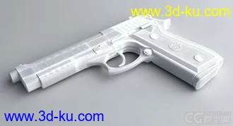 3D打印模型手枪的图片