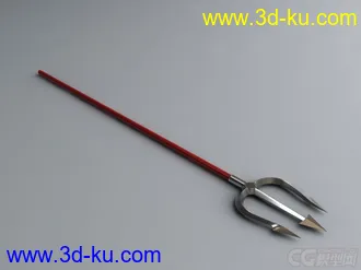 3D打印模型三叉戟的图片
